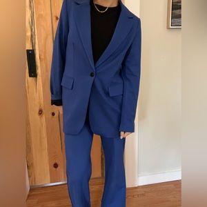 MATCHING SUIT BY RACHEL ZOE in a gorgeous royal blue.